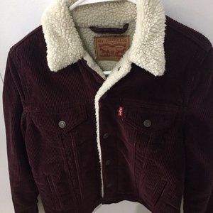 Levi's Corduroy Sherpa Tucker Jacket